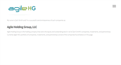 Desktop Screenshot of agilehg.com