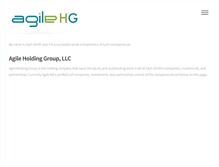 Tablet Screenshot of agilehg.com